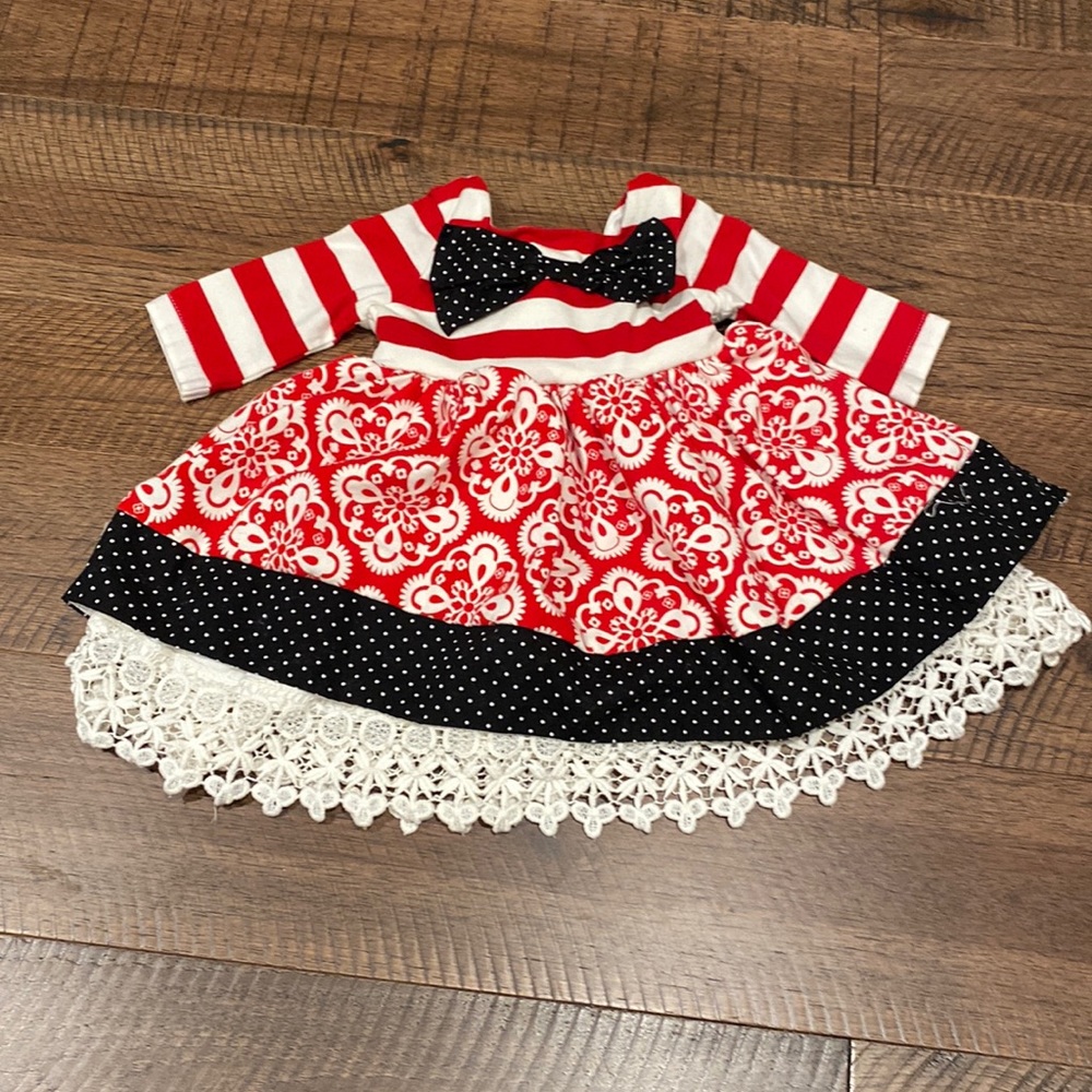 Counting Daisies Patriotic Dress
